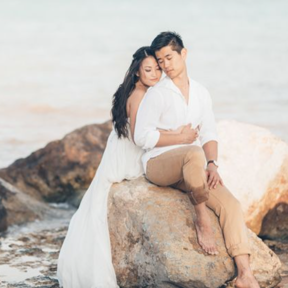 Hyatt Ziva Cap Cana Engagement photo session of Marcelo & Priscila